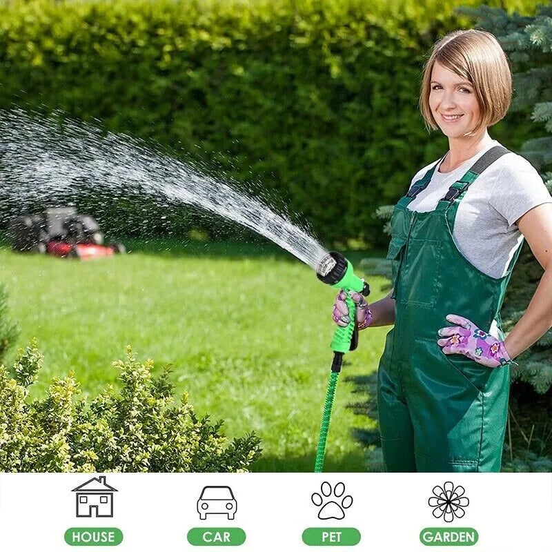 🌳Retractable Garden Water Hose With Spray Gun💦