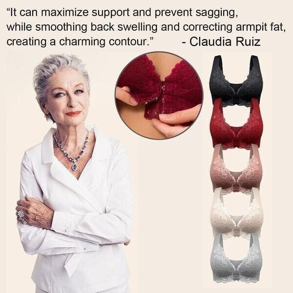 š„LAST DAY BUY 1 GET 2 FREEš²- 3PCS*Front Closure 5D Beauty Back Sports Comfy Bra