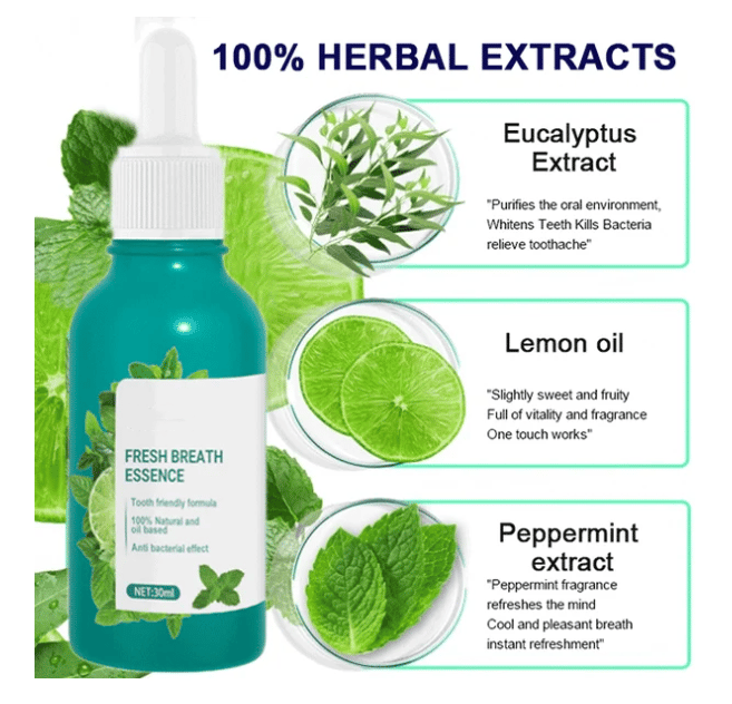 Last Day 49% OFF🔥-Fresh Breath Oral Care Essence