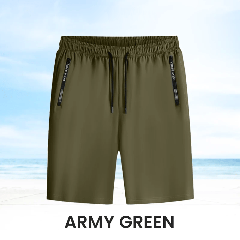 Ice Silk Quick Drying Stretch Shorts