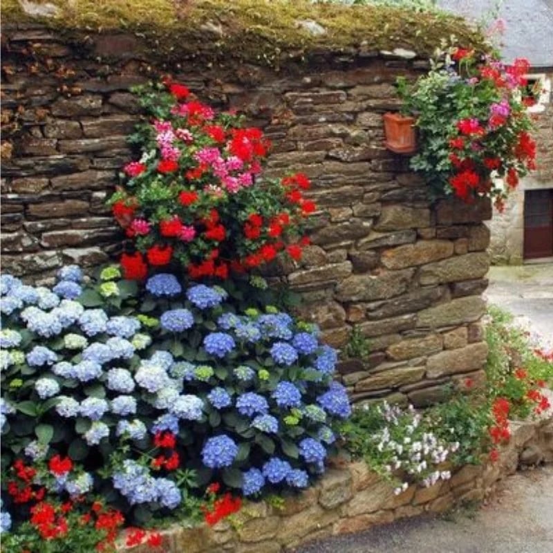 OFF-Outdoor Artificial Hydrangea Flowers💐