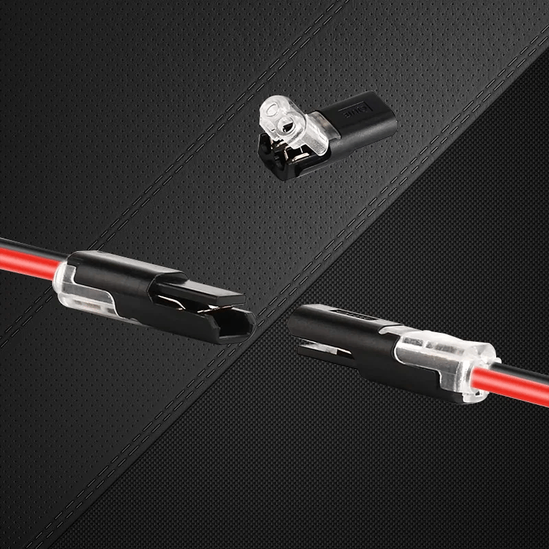 ourhomemarketTM-Double-wire Plug-in Connector With Locking Buckle(The more you buy, the more discounts you get)