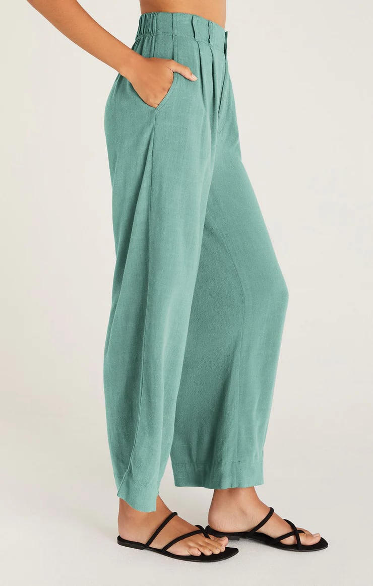 Women's elastic high waist casual wide leg pants (Buy 2 Free Shipping)
