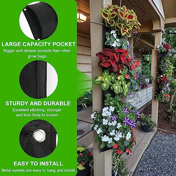 7 Pockets Hanging Vertical Planter-BUY 3 GET FREE SHIPPING