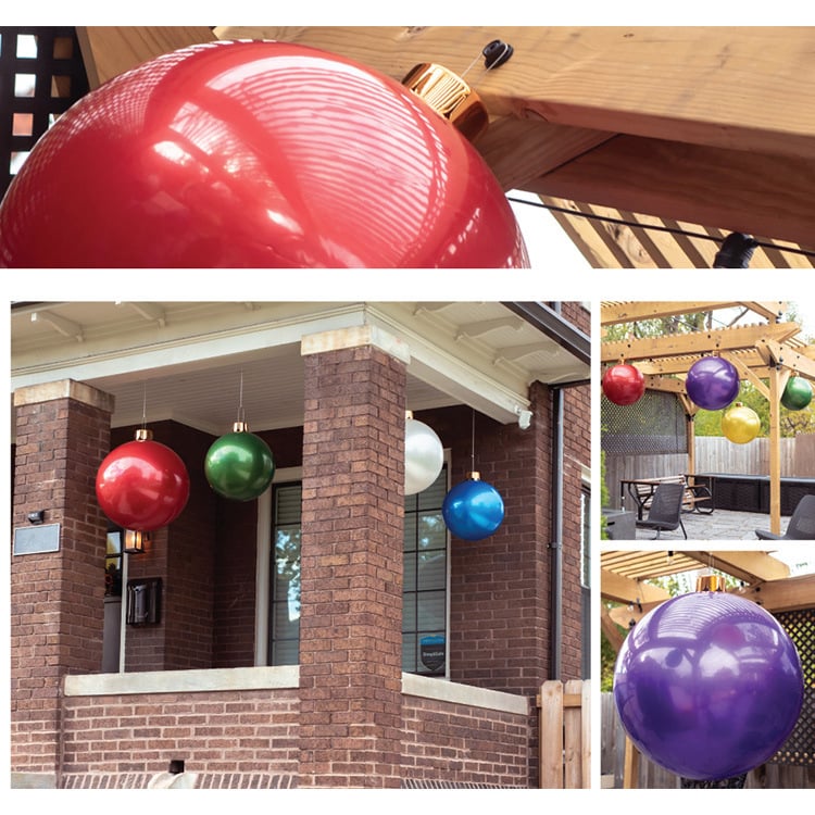 🎄Oversized Inflatable Christmas Ball Decoration🎈 | 🎁Buy 2 Free Shipping🔥
