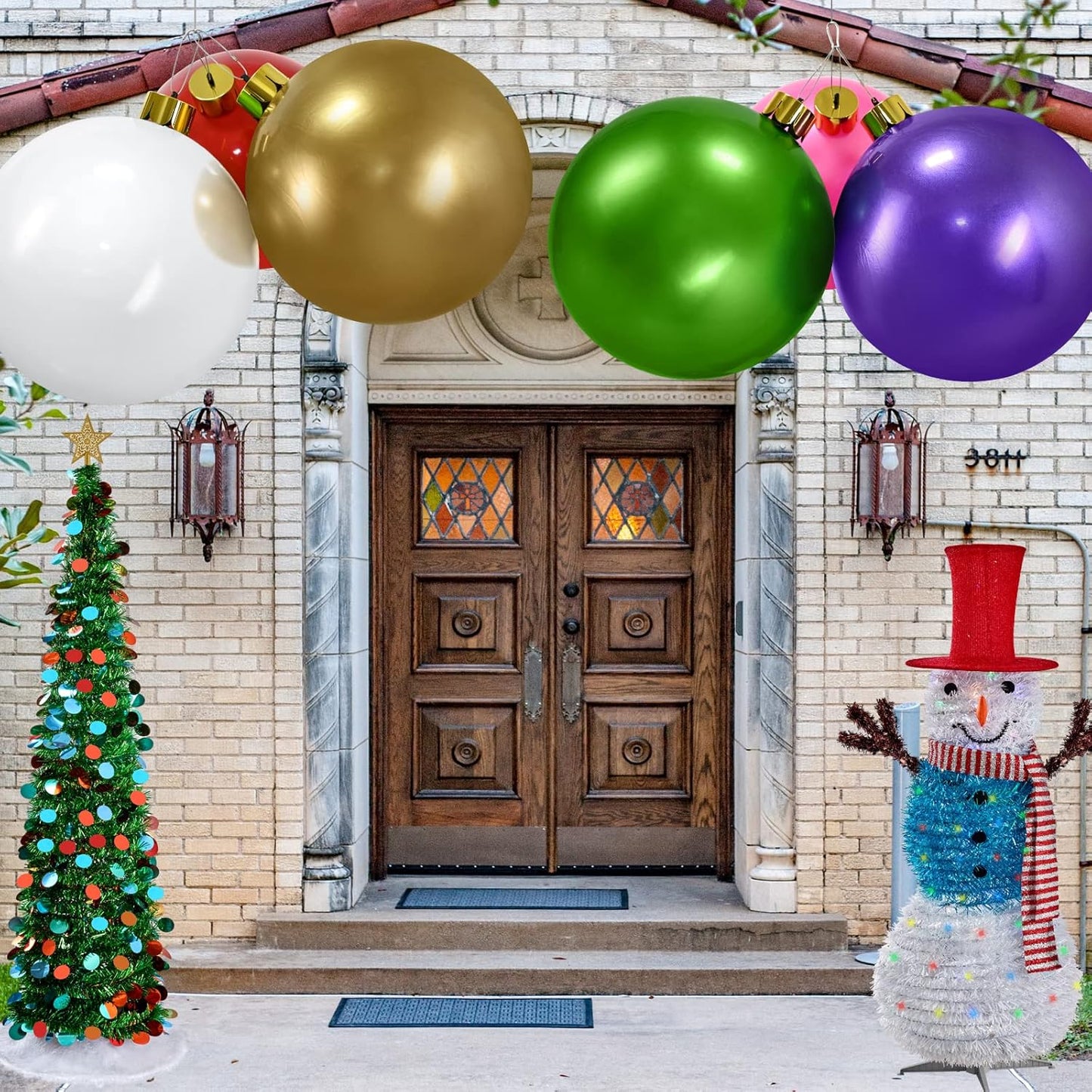 🎄Oversized Inflatable Christmas Ball Decoration🎈 | 🎁Buy 2 Free Shipping🔥