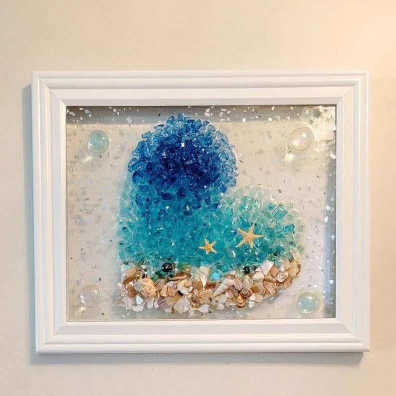 ✨Last day Special Price 🔥Limited time offer-Sea Glass Art Kit