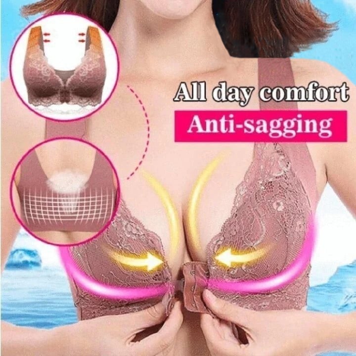 š„LAST DAY BUY 1 GET 2 FREEš²- 3PCS*Front Closure 5D Beauty Back Sports Comfy Bra