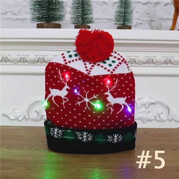 🎄 Early Christmas Sale 49% OFF🎄Christmas Theme LED Beanies - Buy 3 Free Shipping