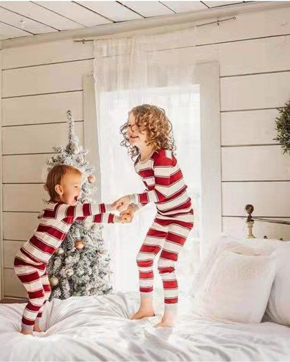 π Early Christmas Pre-Sale - 50% Off - Christmas Red Striped Family Pajamas