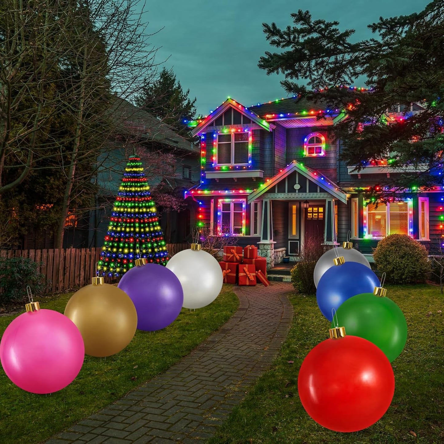 🎄Oversized Inflatable Christmas Ball Decoration🎈 | 🎁Buy 2 Free Shipping🔥