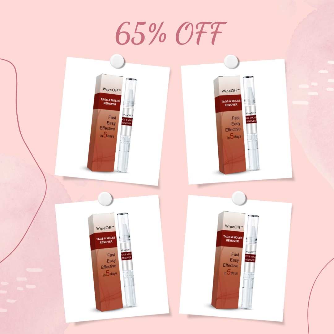 đ„Promotion 65% OFFđ„WipeOff recommends Tags & Moles Remover