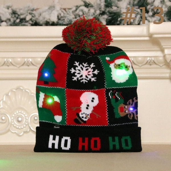 🎄 Early Christmas Sale 49% OFF🎄Christmas Theme LED Beanies - Buy 3 Free Shipping