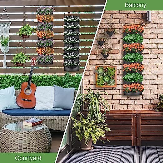 7 Pockets Hanging Vertical Planter-BUY 3 GET FREE SHIPPING