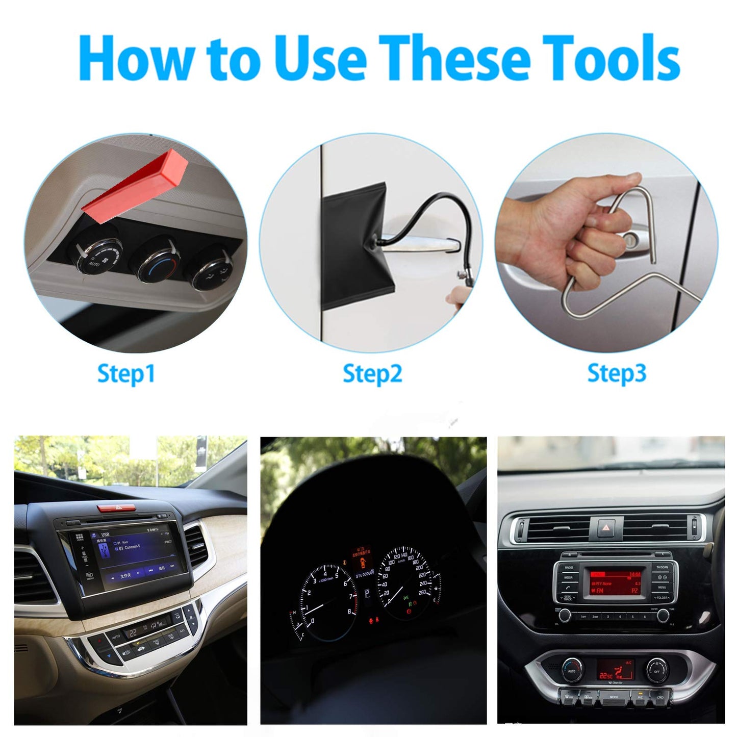 Terminatey Car Tool Kit 14Pcs