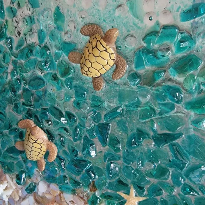 ✨Last day Special Price 🔥Limited time offer-Sea Glass Art Kit
