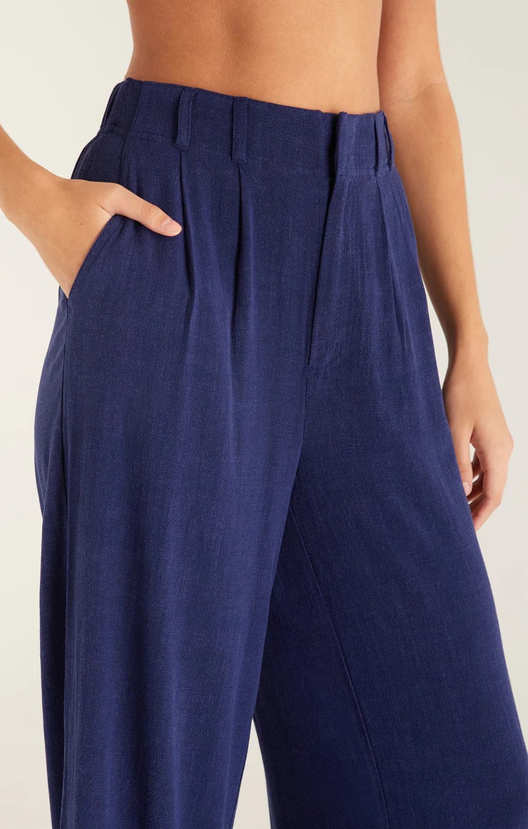 Women's elastic high waist casual wide leg pants (Buy 2 Free Shipping)