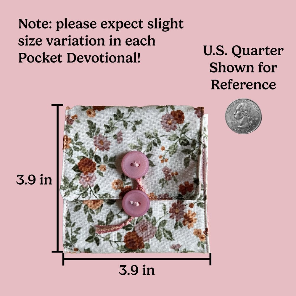 💖 Handcrafted Pocket Devotional – Faith Edition 📖🙏