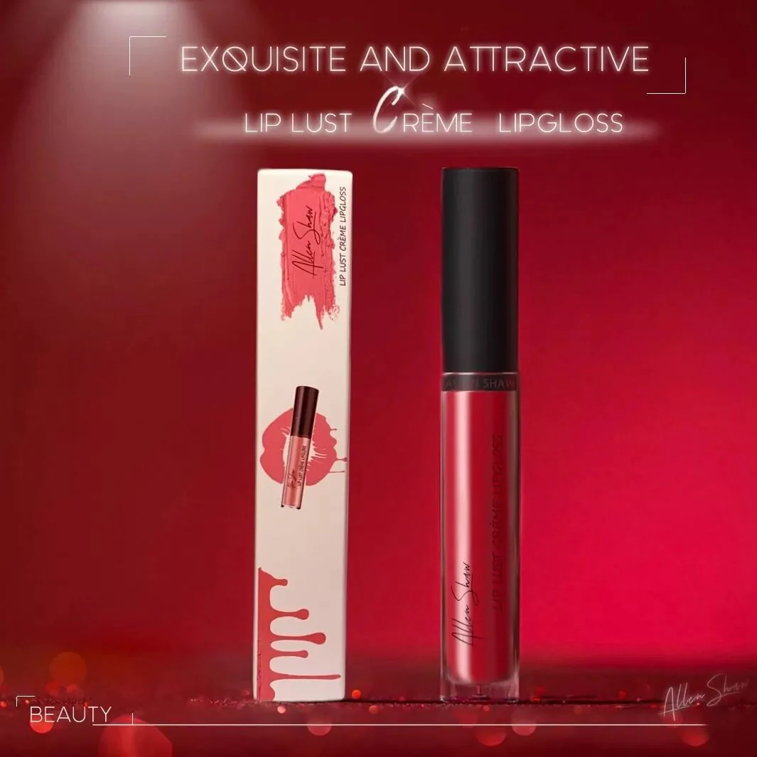 ourhomemarketTM-12 COLOR WATERPROOF LONG LASTING MOIST LIP GLOSS PLUMPER LIQUID LIPSTICK