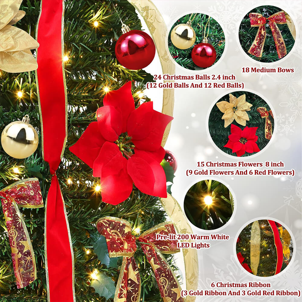 Folding Christmas Tree Decoration(Free Shipping)