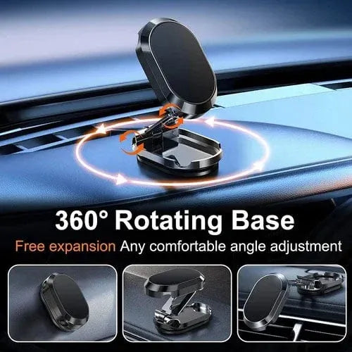 π₯ LAST DAY SALE 50% OFF π₯ Alloy Folding Magnetic Car Phone Holder