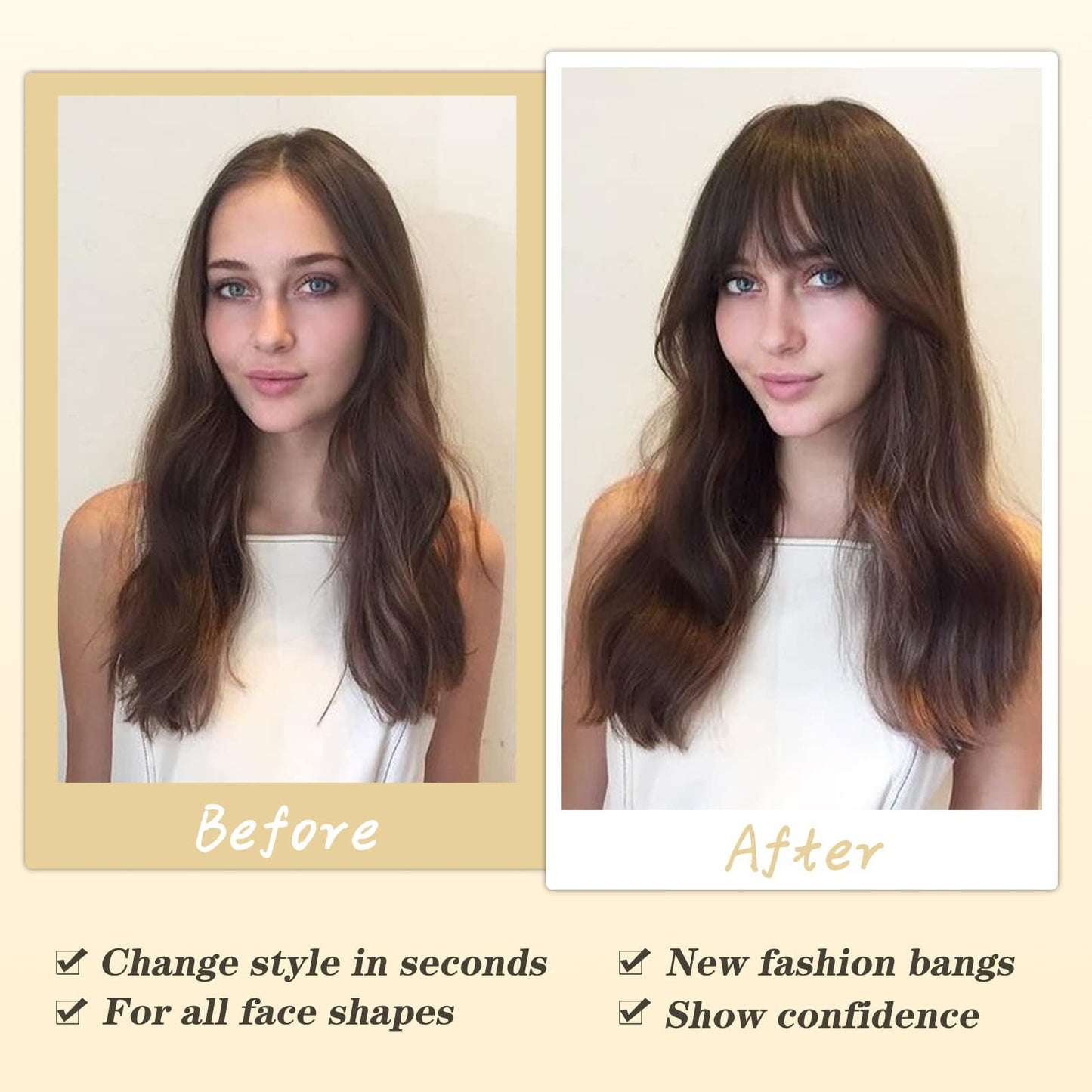 Clip in Bangs