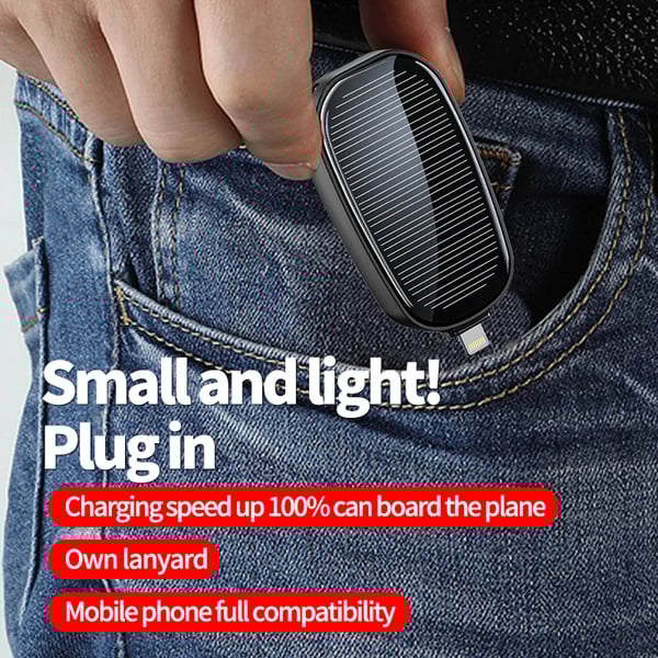 🌞Last Day Sale-49% OFF-Mini emergency solar power bank