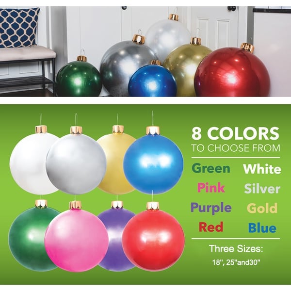 🎄Oversized Inflatable Christmas Ball Decoration🎈 | 🎁Buy 2 Free Shipping🔥