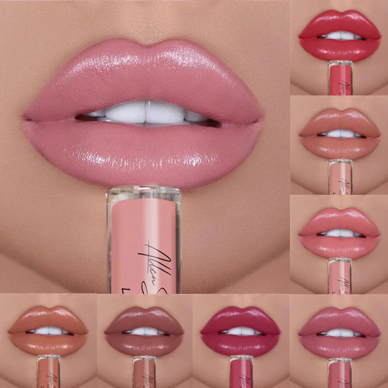 ourhomemarketTM-12 COLOR WATERPROOF LONG LASTING MOIST LIP GLOSS PLUMPER LIQUID LIPSTICK