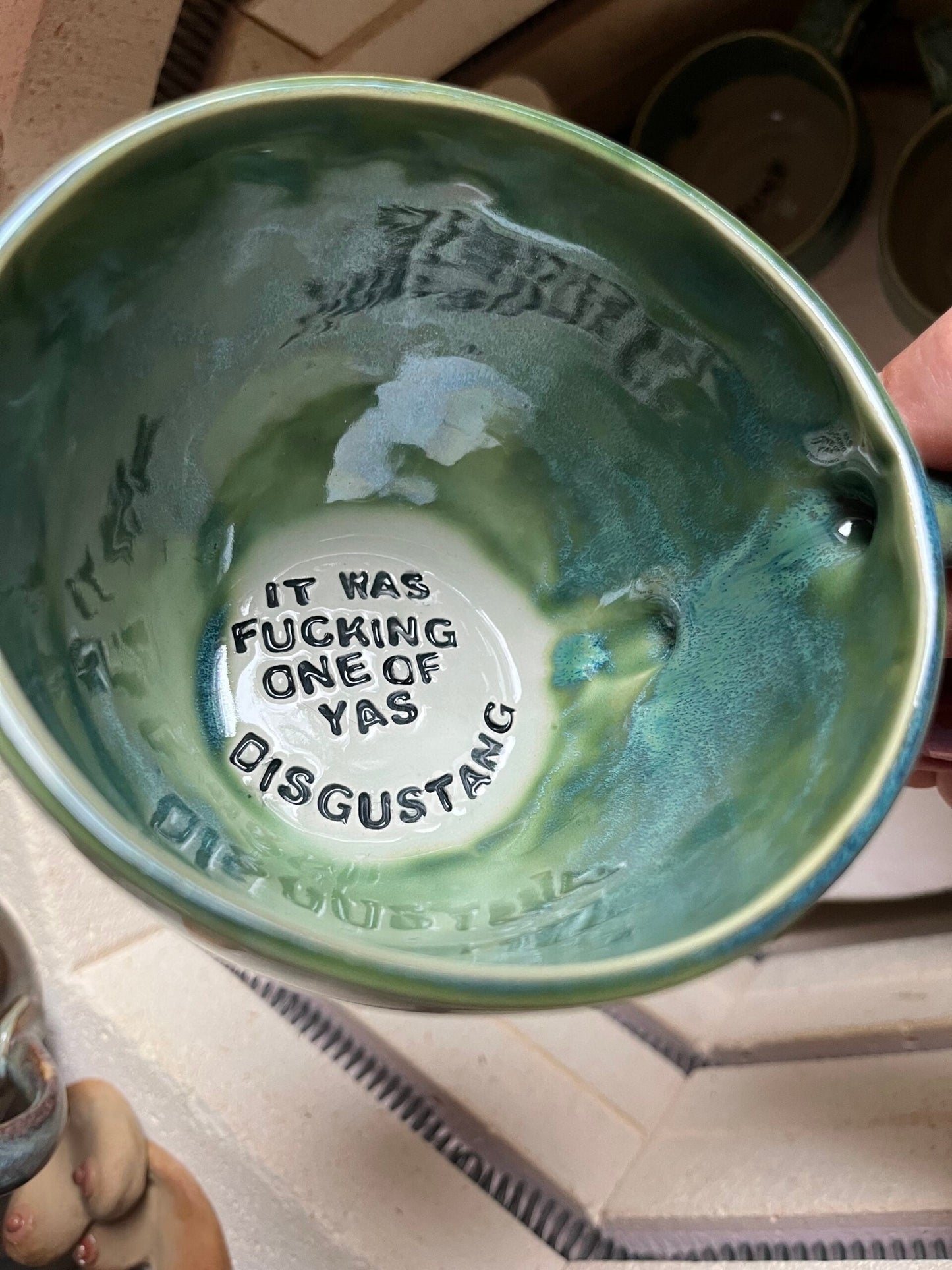 Last Day 49% OFF🔥Jumbo Lightning Sweary Mug🤣