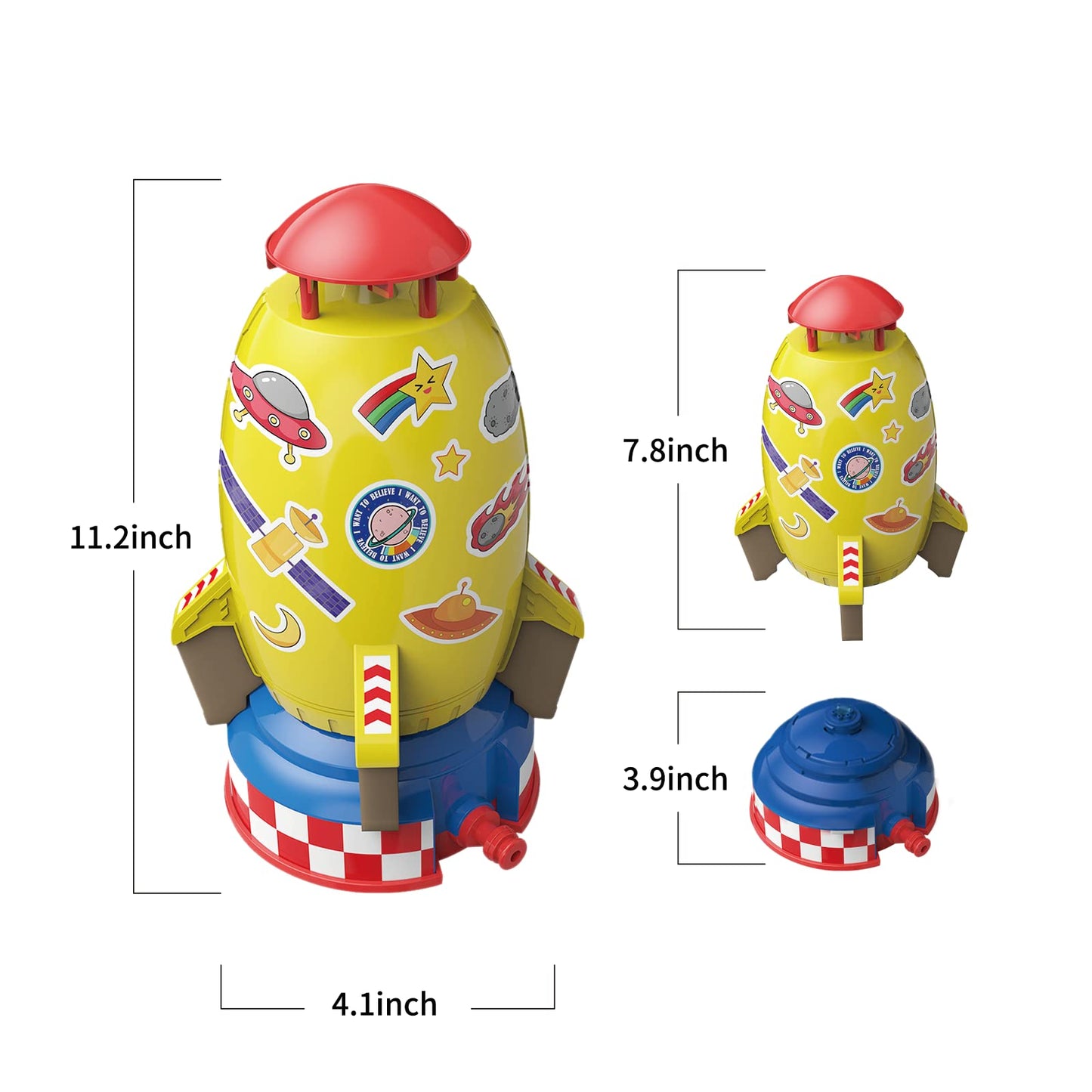 🚀🚀Rocket sprinkler toy🚀BUY 2 FREE SHIPPING🚀