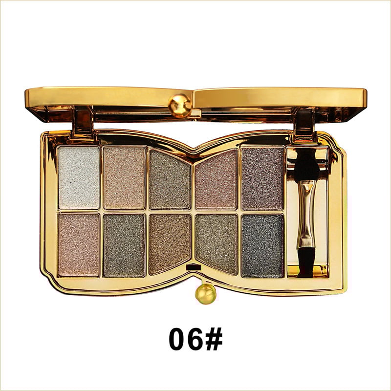 ✨10 färger Sparkle Shimmer Eyeshadow Palette