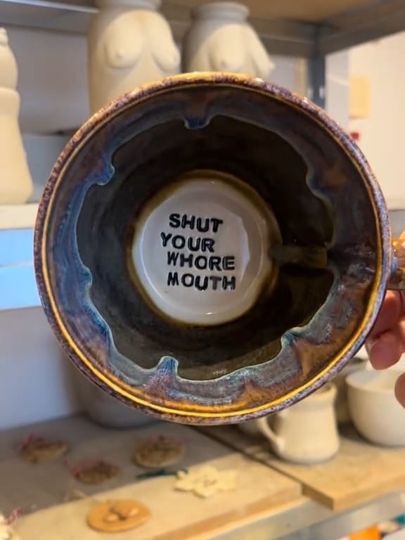 Last Day 49% OFF🔥Jumbo Lightning Sweary Mug🤣