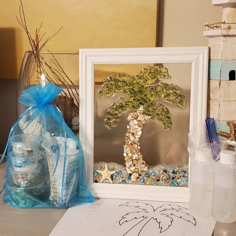✨Last day Special Price 🔥Limited time offer-Sea Glass Art Kit