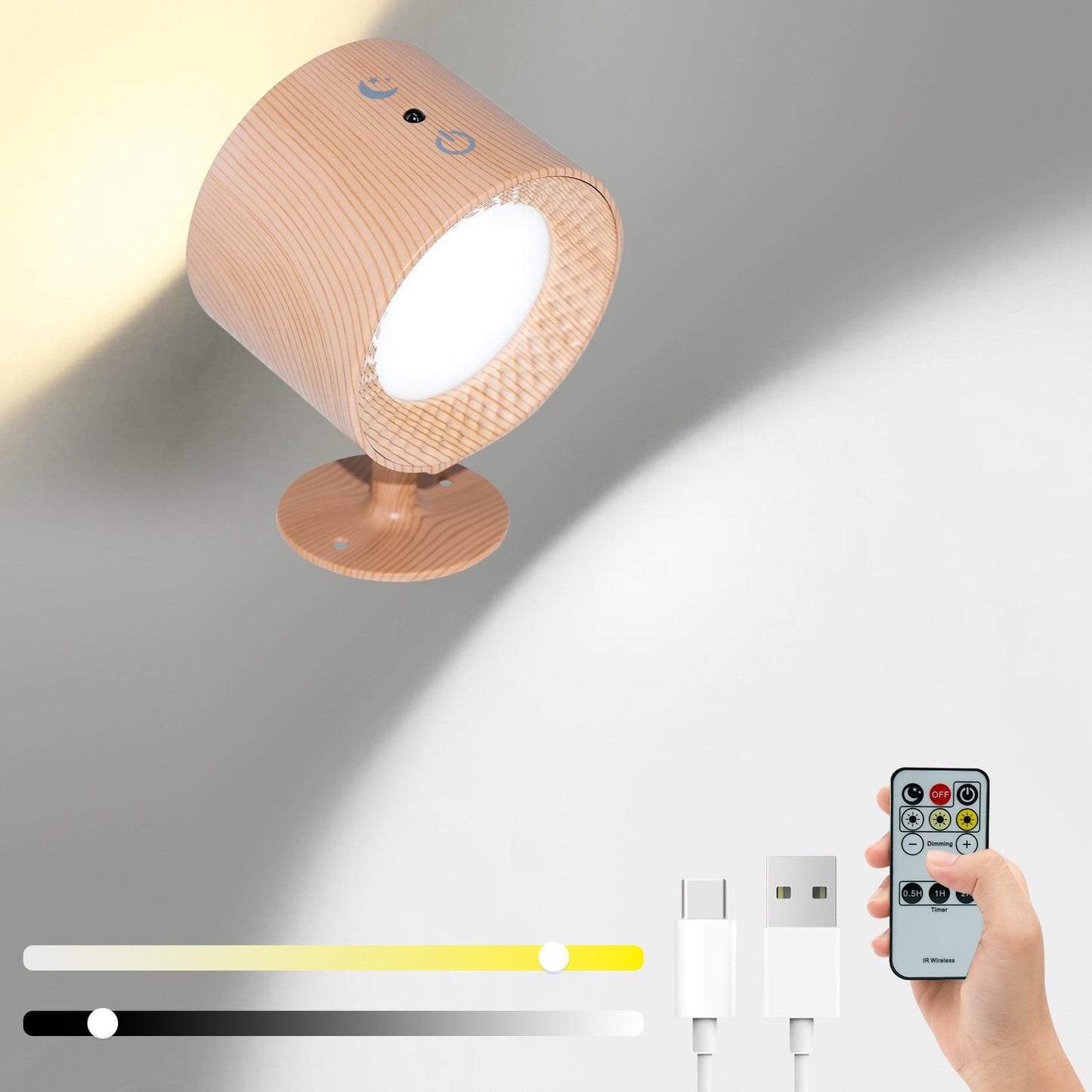 🔥360° Multifunctional Magnetic LED Wall Lamp💡|✨Hot Sale 40% Off