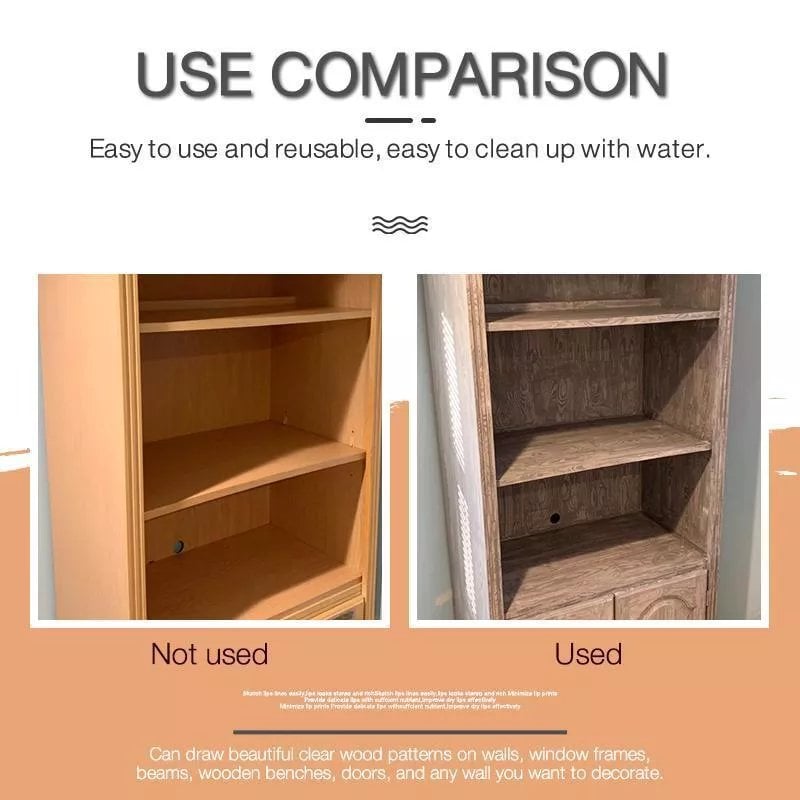 ourhomemarketTM-Wood Graining DIY Tool Set