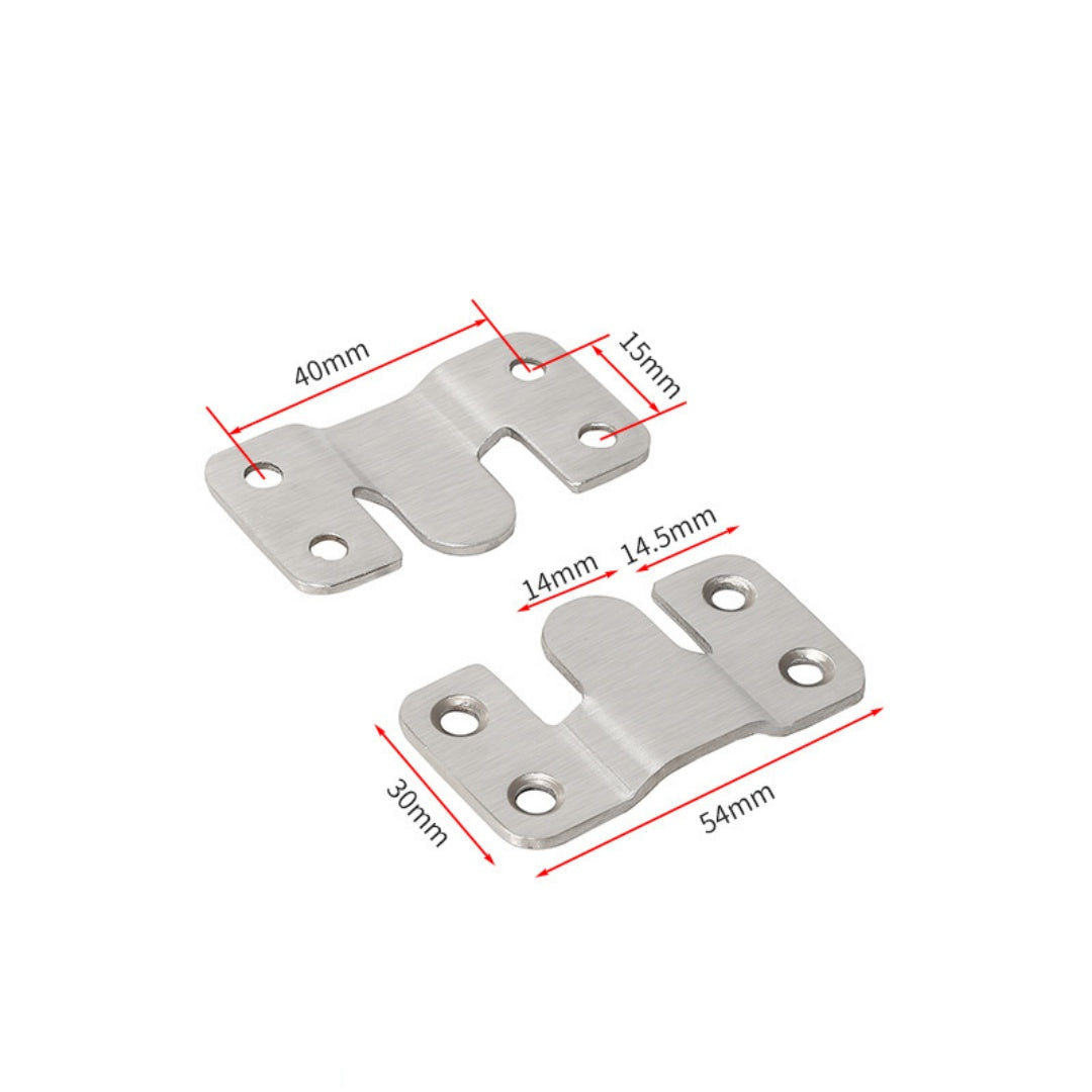 Stainless Steel Interlock Hanging Buckle👍