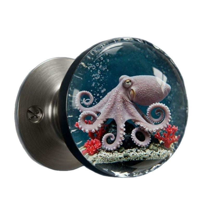 lusailstore - Creative art vintage resin decorative door handles