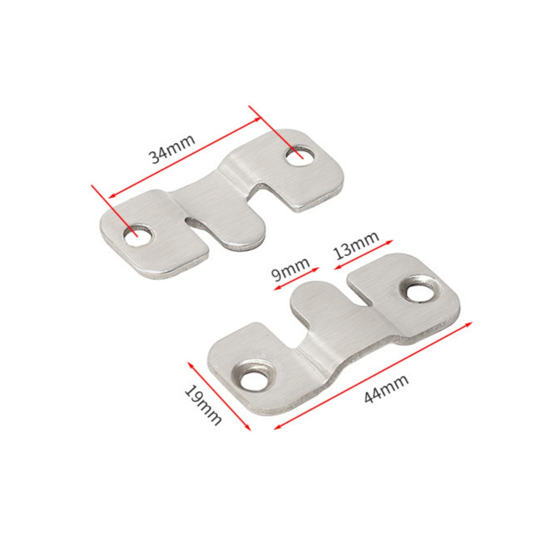 Stainless Steel Interlock Hanging Buckle👍