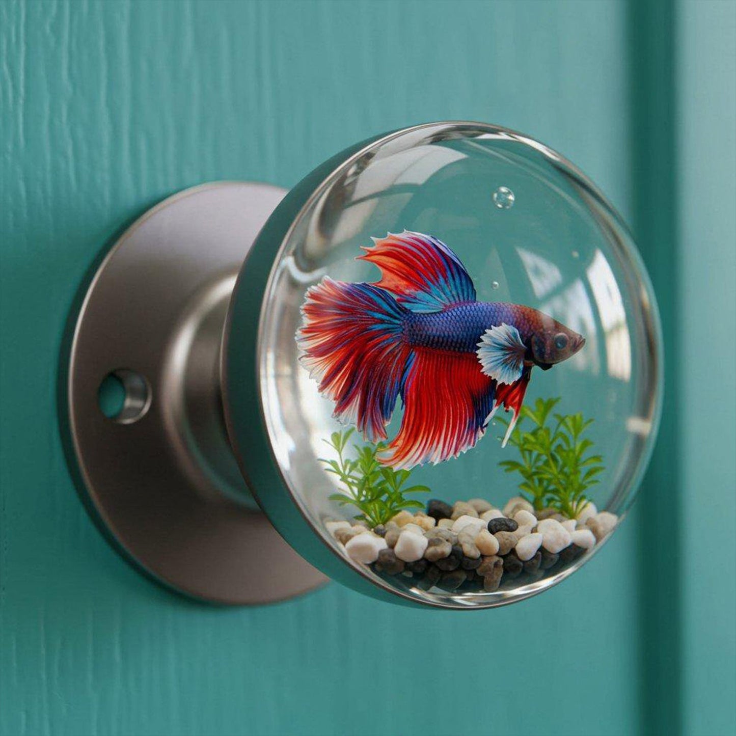 lusailstore - Creative art vintage resin decorative door handles