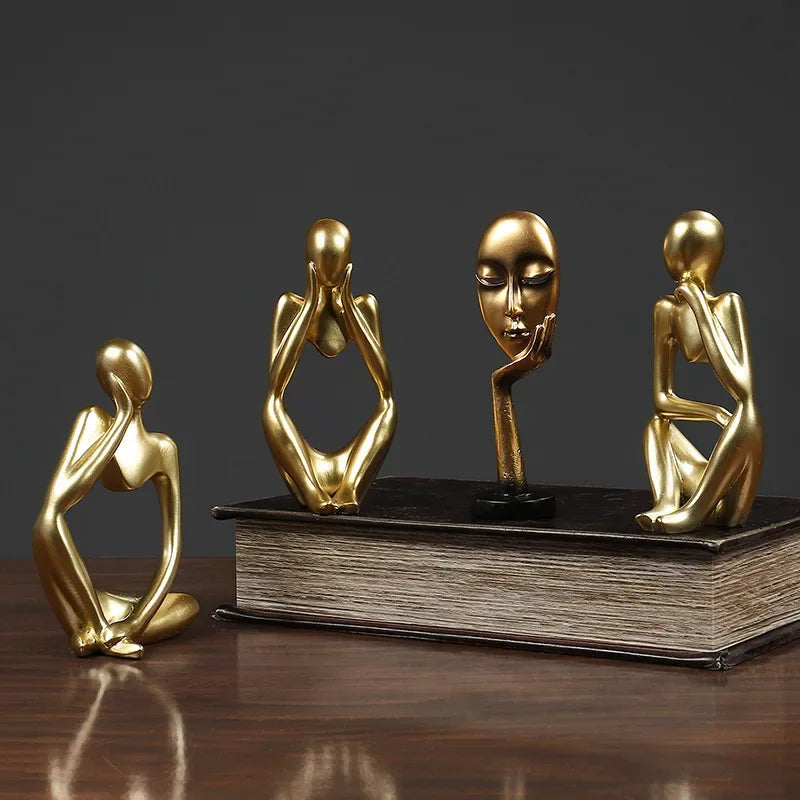 Yoga Figurine Nordic Desk