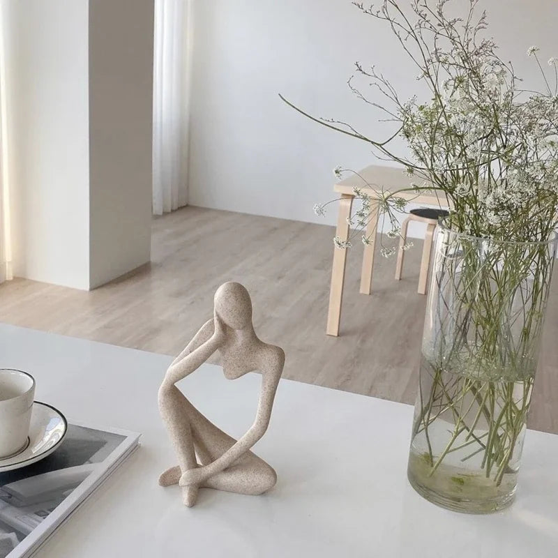 Yoga Figurine Nordic Desk