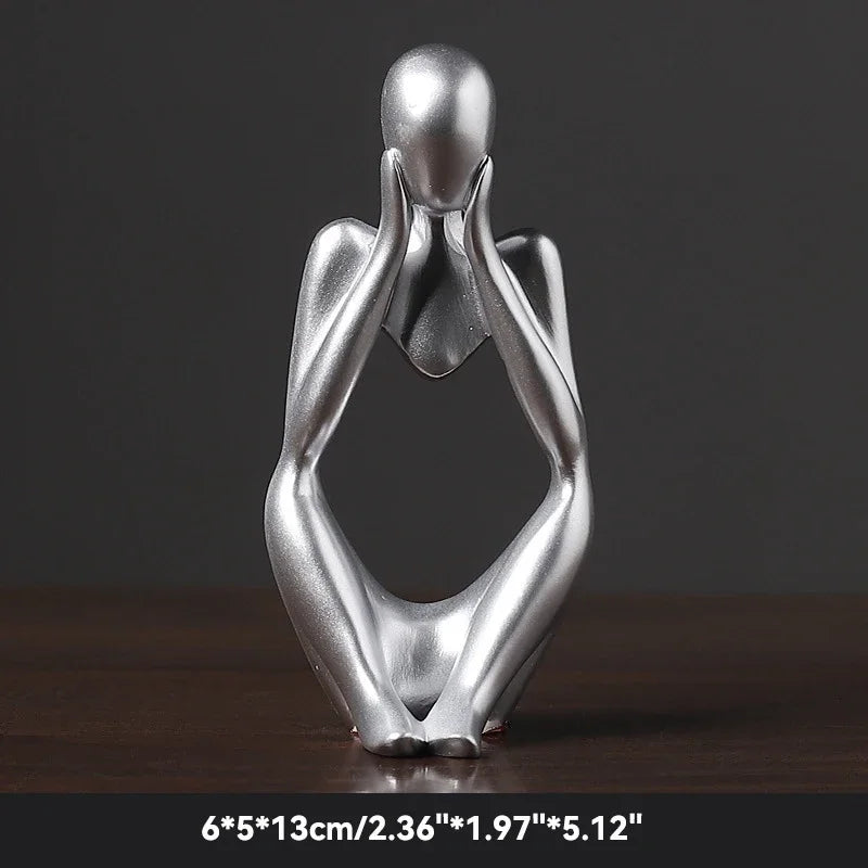 Yoga Figurine Nordic Desk