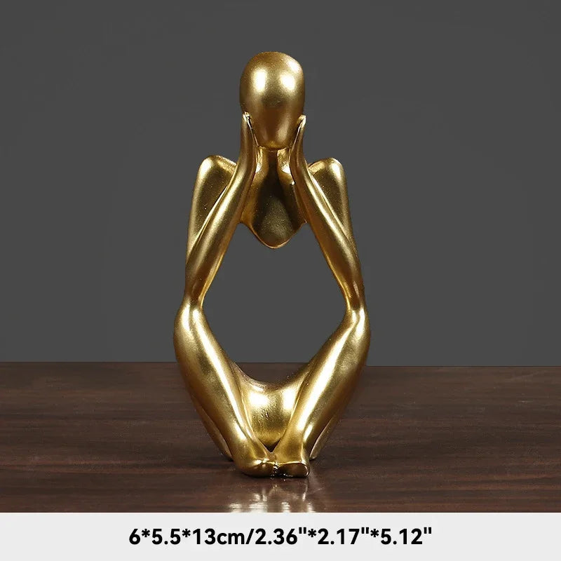 Yoga Figurine Nordic Desk