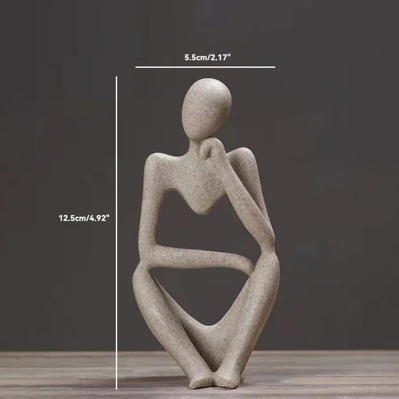 Yoga Figurine Nordic Desk