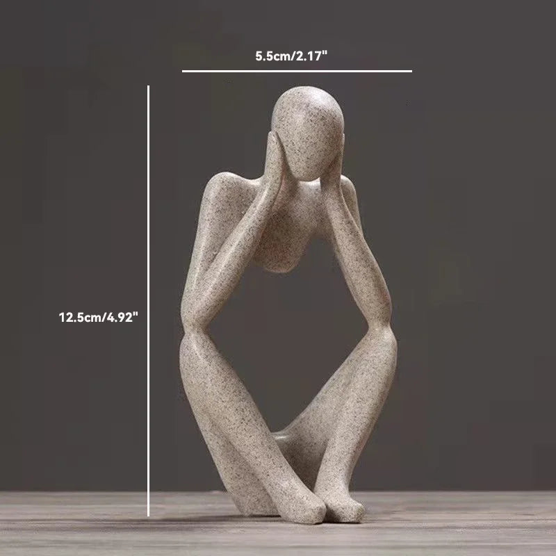 Yoga Figurine Nordic Desk