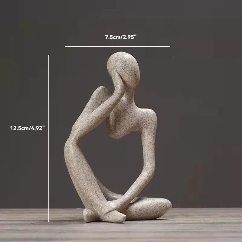 Yoga Figurine Nordic Desk