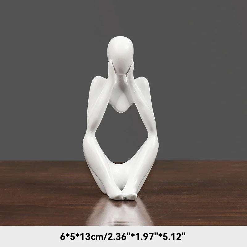 Yoga Figurine Nordic Desk