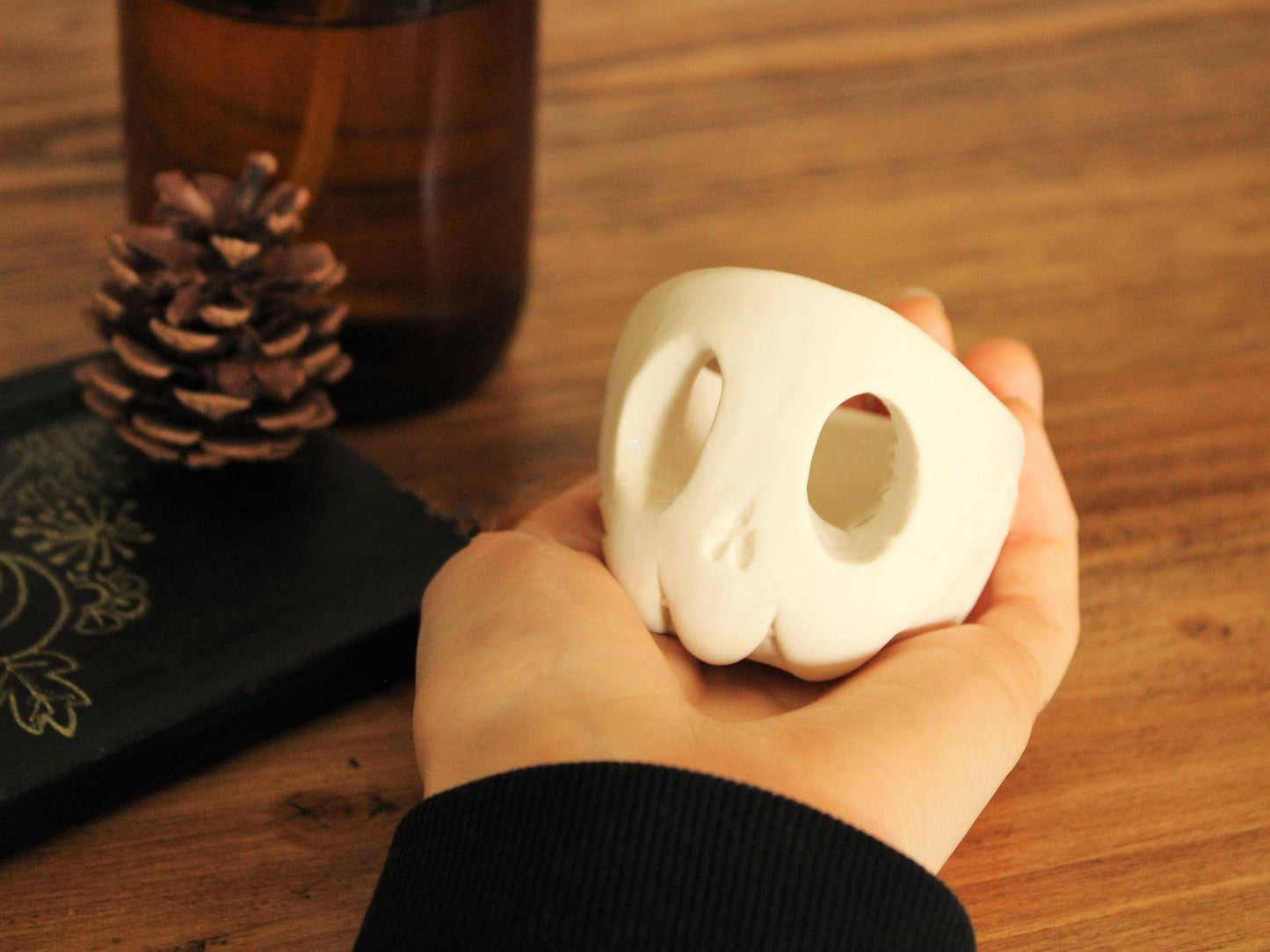 🎃Skull, Pumpkin & Ghost Candle Holder