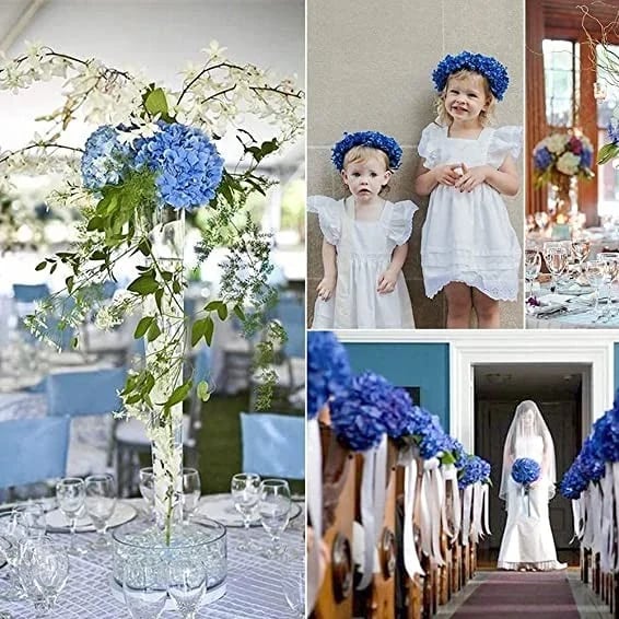OFF-Outdoor Artificial Hydrangea Flowers💐
